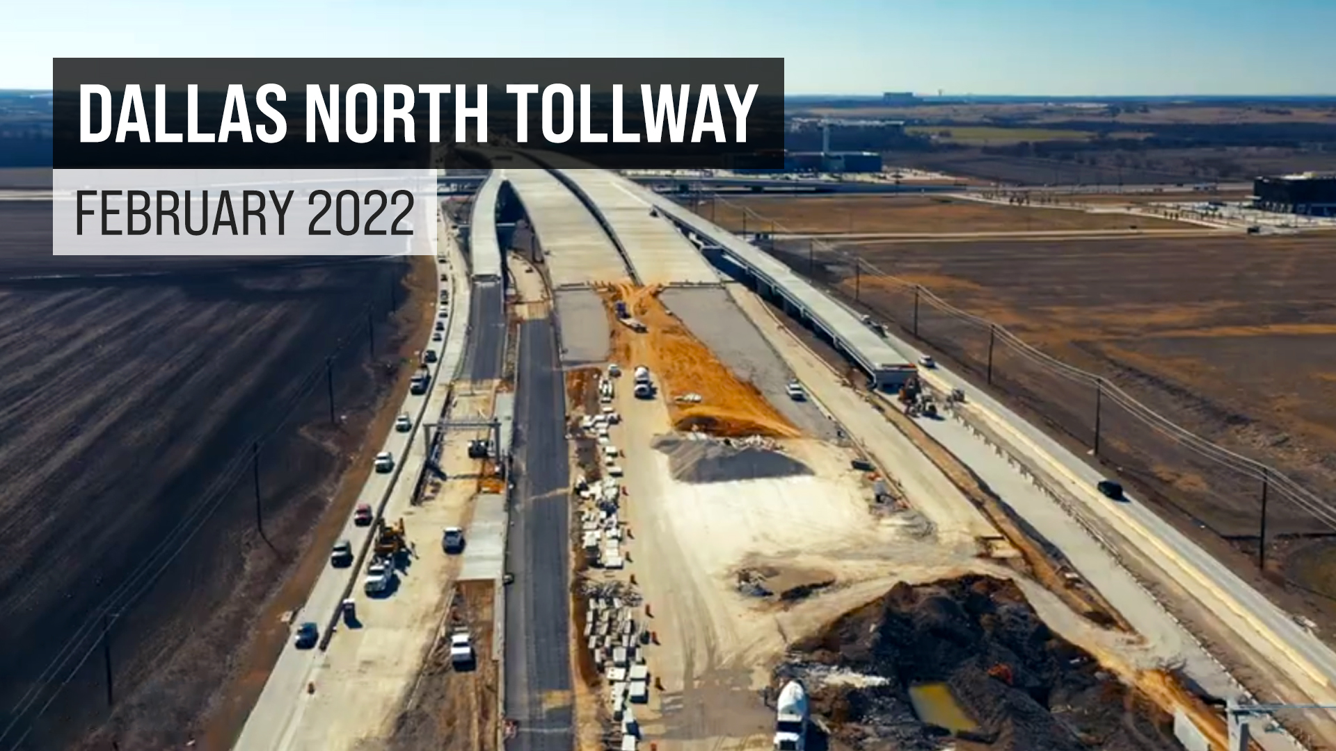 Dallas North Tollway Feb 2022
